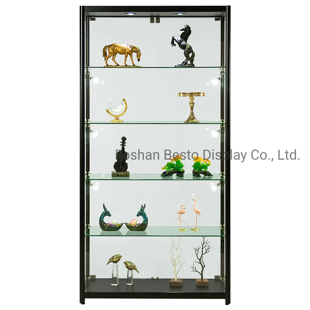 Us Custom Display Glass Cabinets with LED Lights for Vape Store, Retail Stores, Smoke Store, Gift Store, Jewelry Display, Vitrine, Retail Display