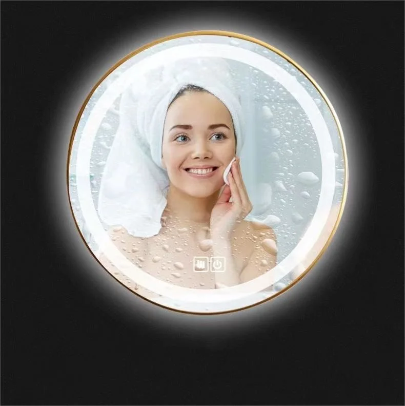 Espejo Smart Home Decoration Round LED Bath Room Mirror