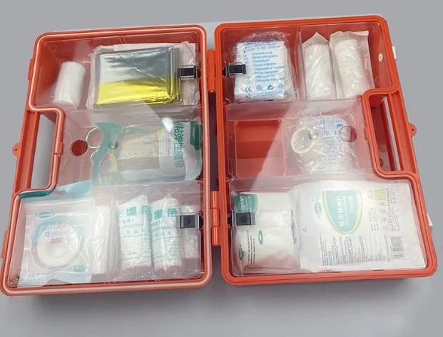 2023 New Design Light-Weighted Plastic Wall Mounted ABS First Aid Kit