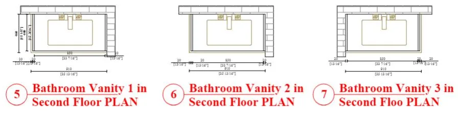 Prima High Quality Style Bath Cabinet Shaker Cabinet Door Vanity