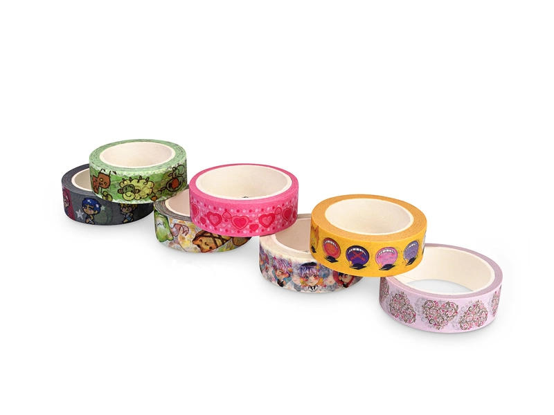 Factory Direct High Quality Peels off Easily Custom Washi Tape