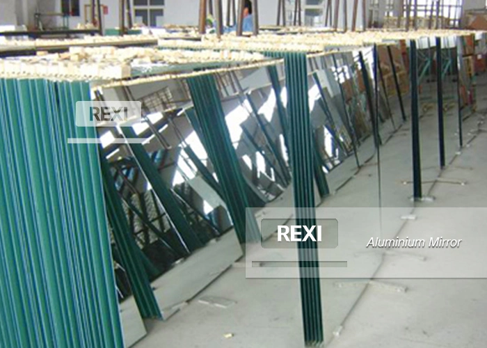 1mm 2mm 3mm 4mm 5mm 6mm Double coated Clear Aluminium Aluminum Mirror Glass Sheet Factory Price