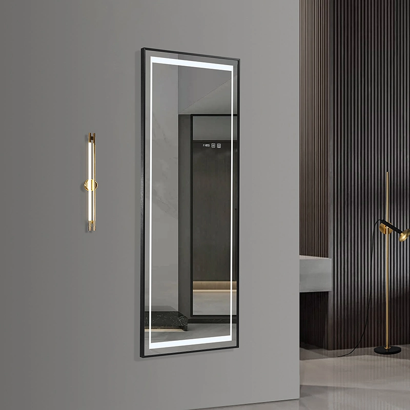 Wholesale Home Decoration Smart Make up Glass Vanity Furniture LED Bathroom Mirro Infinity Wall Luminous Mirror
