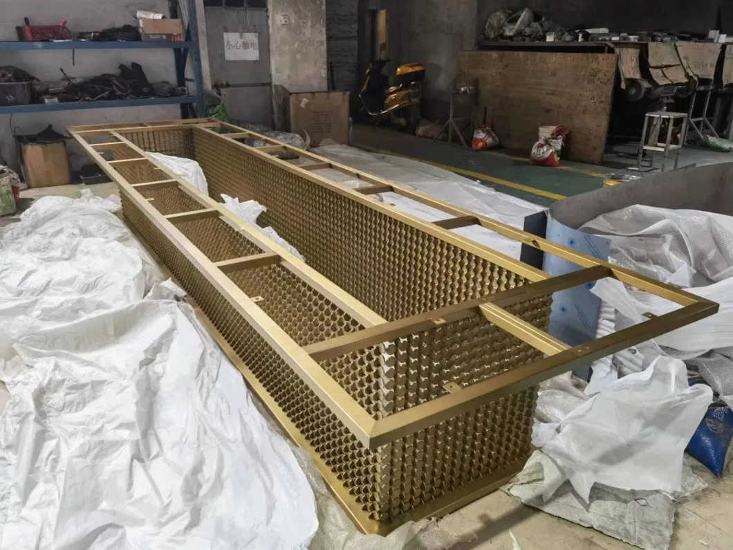 Custom Fabrication Metal Frame Stainless Steel Furniture