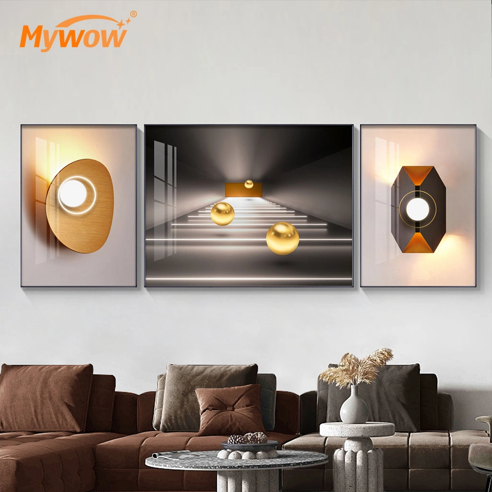 Best Quality 3D Abstract Design Wall Artwork Painting for Living Room Decoration