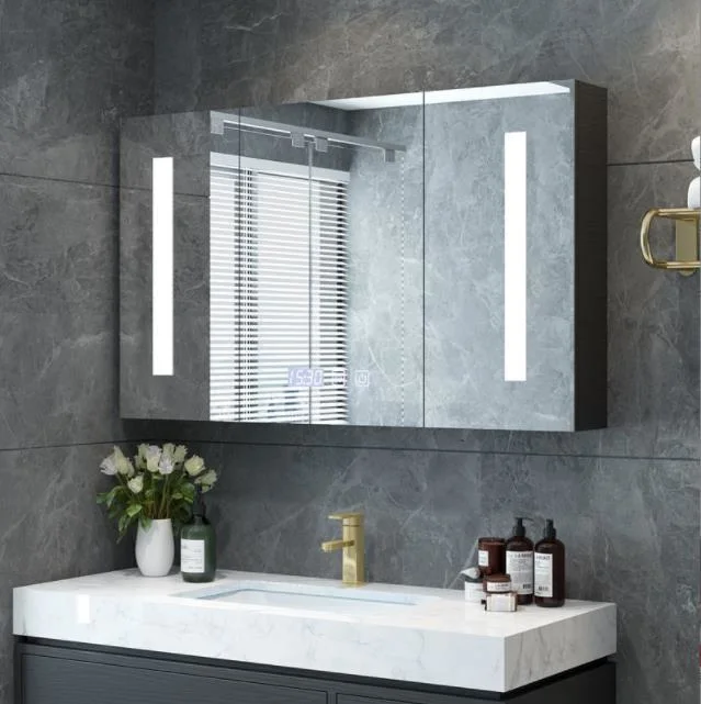 Top Sale Bathroom Furniture Mirror Cabinets Anti Fog LED Mirror Bathroom Mirror with LED Lights