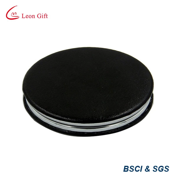 Sublimation Small Metal Rose Gold Compact Mirror with Custom Logo for Promotion