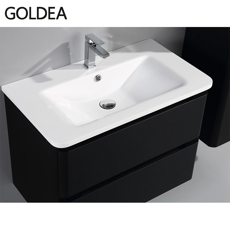 New Modern Vanity Wholesale Vanities Mirror Basin Cabinet Wooden Bathroom Hot Sale