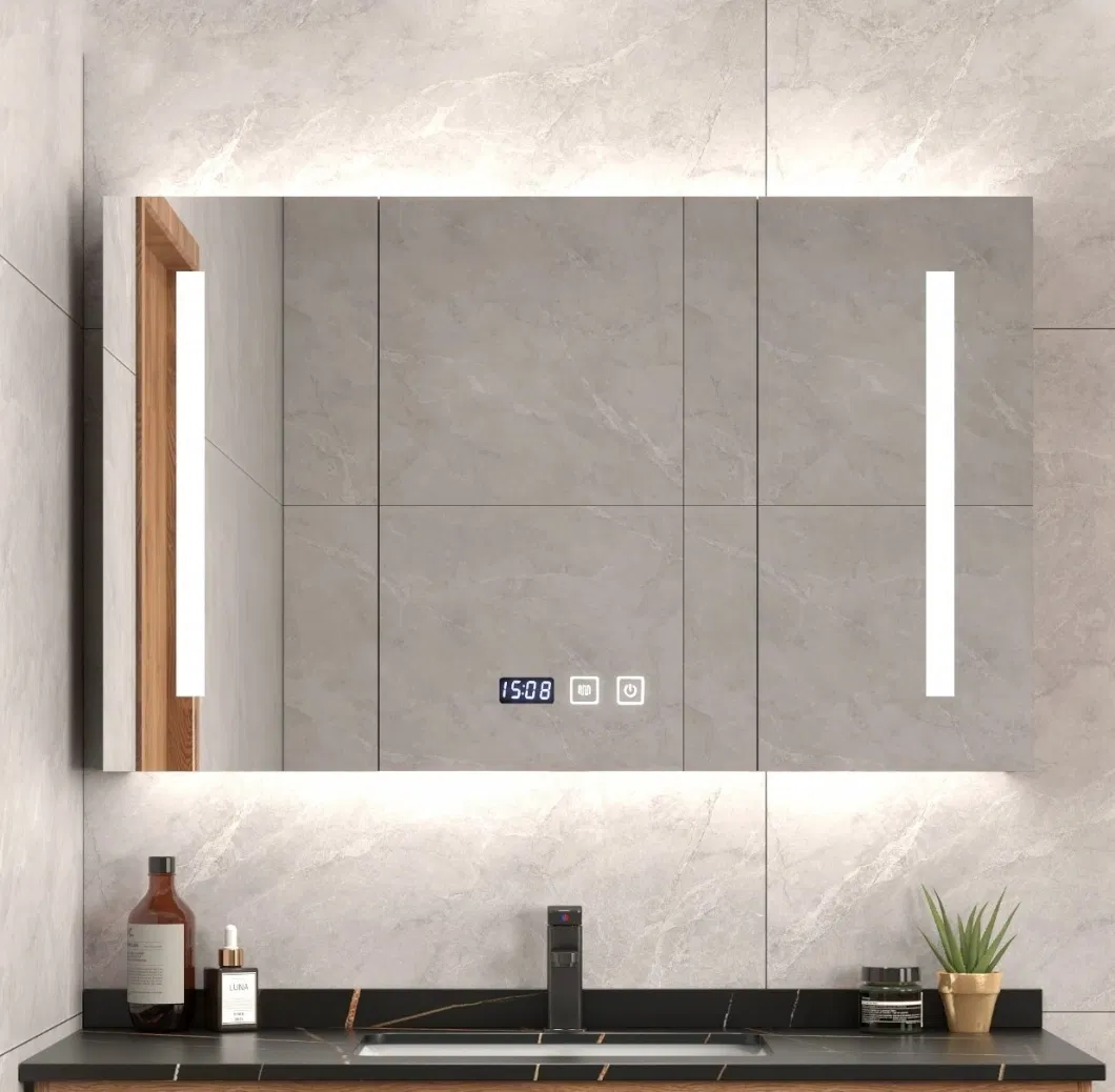 Top Sale Bathroom Furniture Mirror Cabinets Anti Fog LED Mirror Bathroom Mirror with LED Lights