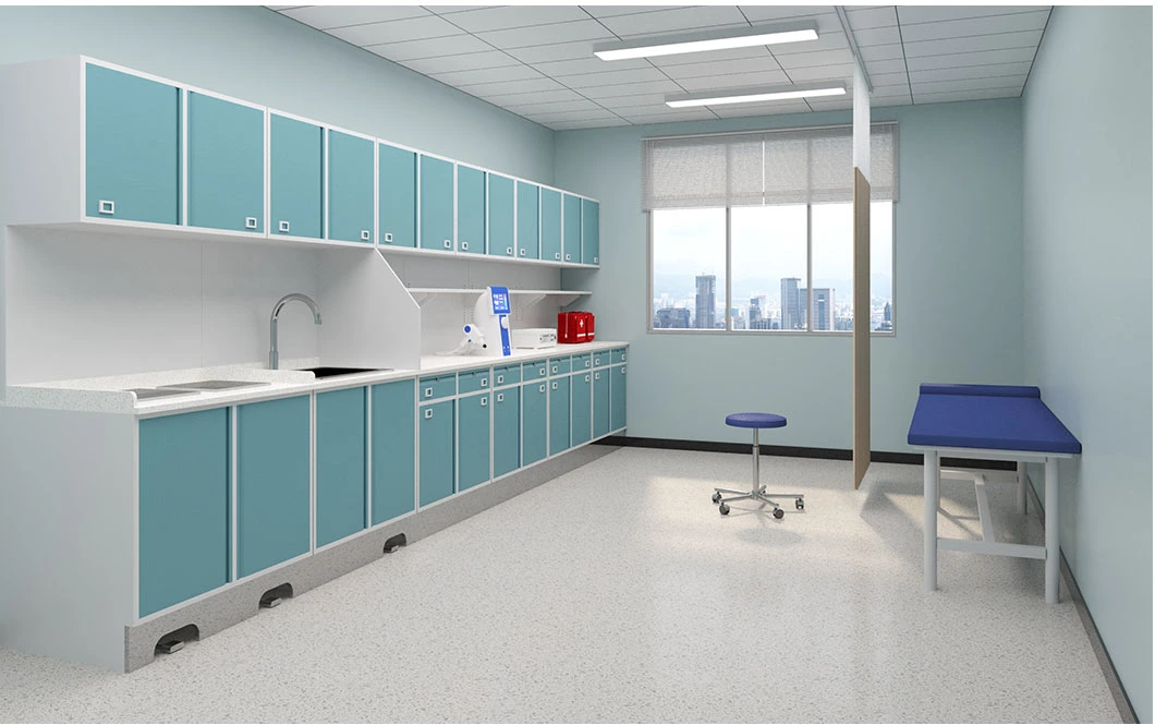 Made in China Medical Care Furniture Manufacturer Design Plastic Hospital Medicine Cabinet