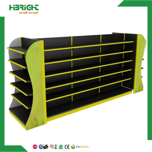 Wall Side Gondola Shelving Units