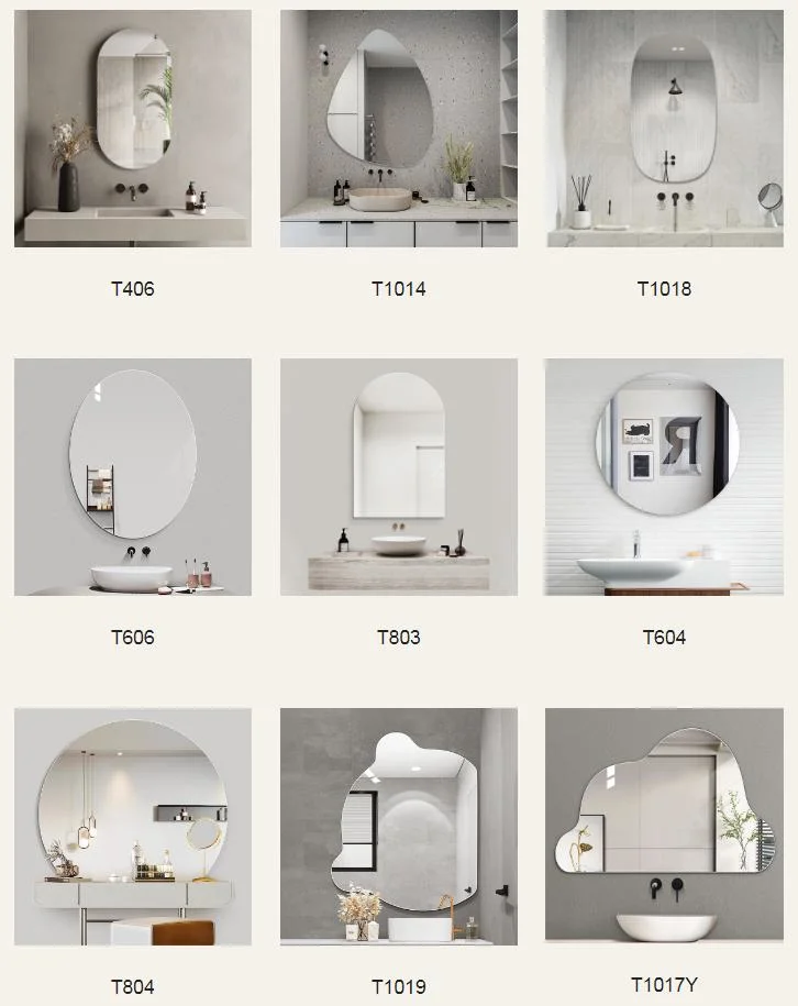 Irregular Special LED Mirror Smart Mirror for Bathroom Defogger Hotel/Home/Villa