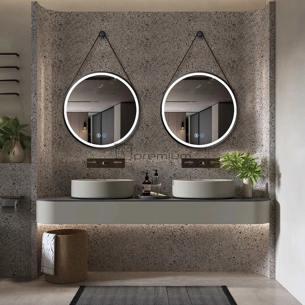 LED Light Wall Mirror Vanities Illuminated Bathroom Smart Makeup Mirrortouch