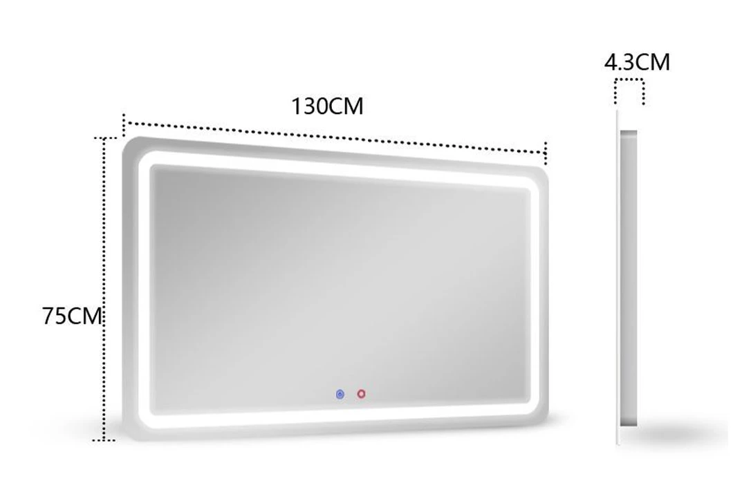 CE/UL/cUL IP44 Approved, 24&prime; &prime; X 32&prime; &prime; Wall Surface Mount LED Vanity Mirror for Bathroom