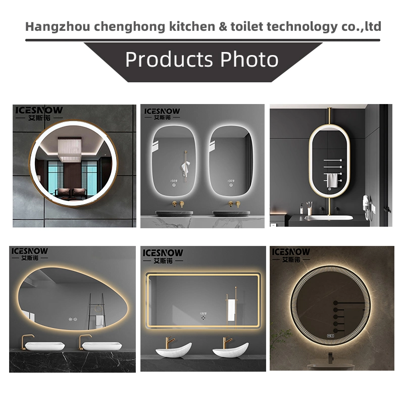 Wholesale Home Decor LED Smart CE/UL Standing Bathroom Wall Mirror