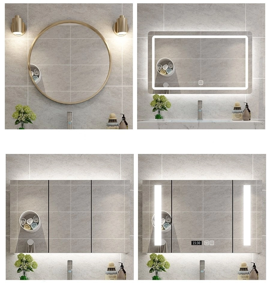 Toilet Smart Mirror Bathroom Cabinet Combination of Modern Simple Wash Basin Light Luxury Bathroom Cabinet Washing Table