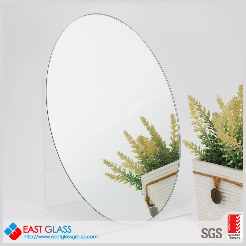 Grey/Green Back Painted Silver Mirror with Fenzi Paint Designer Wall Mirror with High Quality/Bathroom Mirror