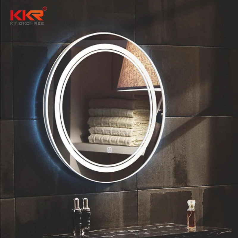 Factory Supplier LED Mirror Vanity Sets Bathroom Glass Mirror