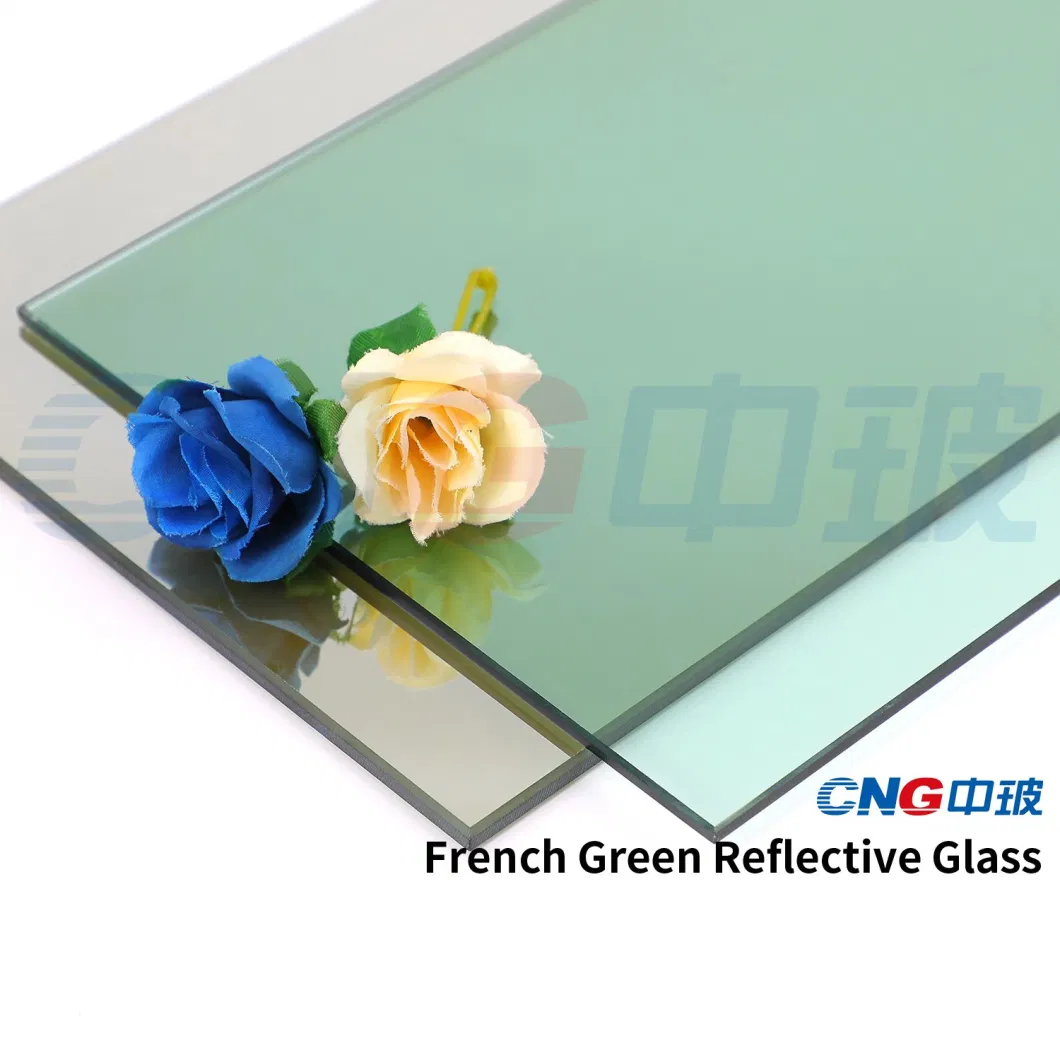 Clear Dark Blue Green Euro Bronze Grey CNG Float Tinted Reflective Glass