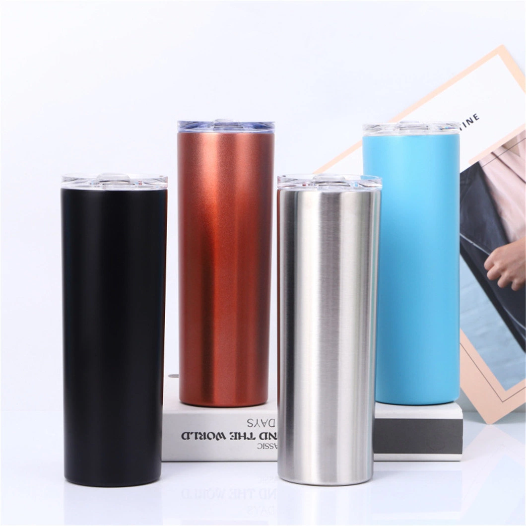 Wholesale Stainless Steel Insulated Skinny Tumbler Custom Pattern Photo Sublimation Blank