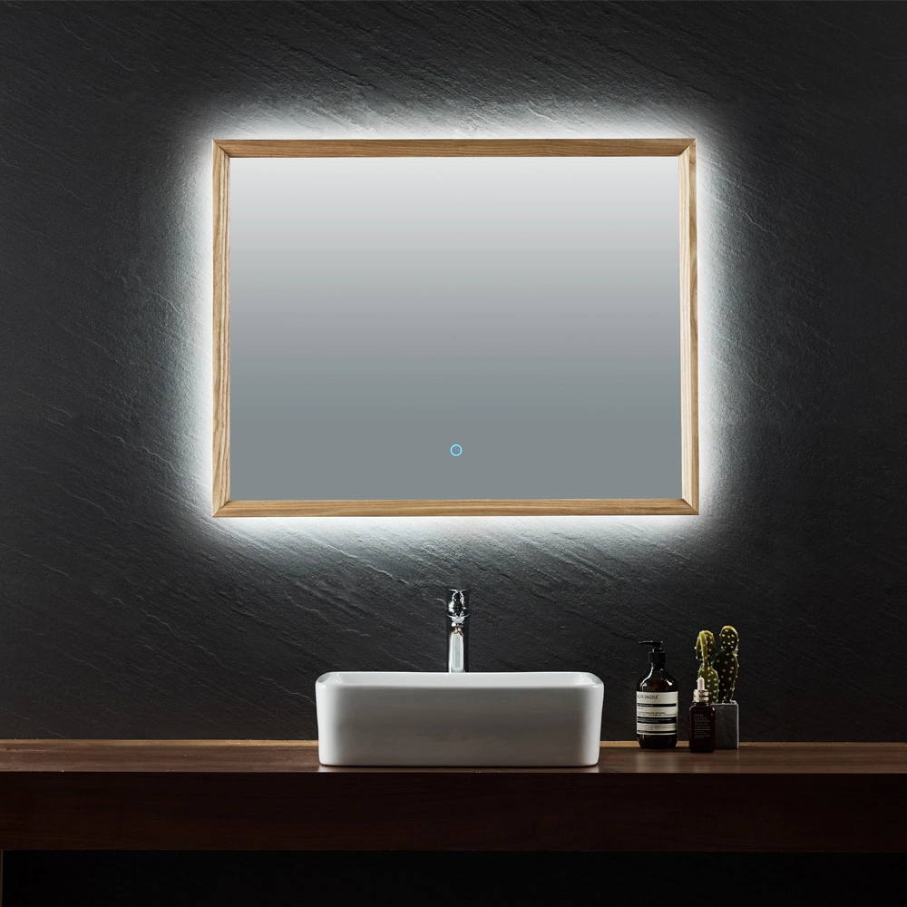 Wall Full Squire Make-up Hotel Bathroom LED Full Length Mirror Light