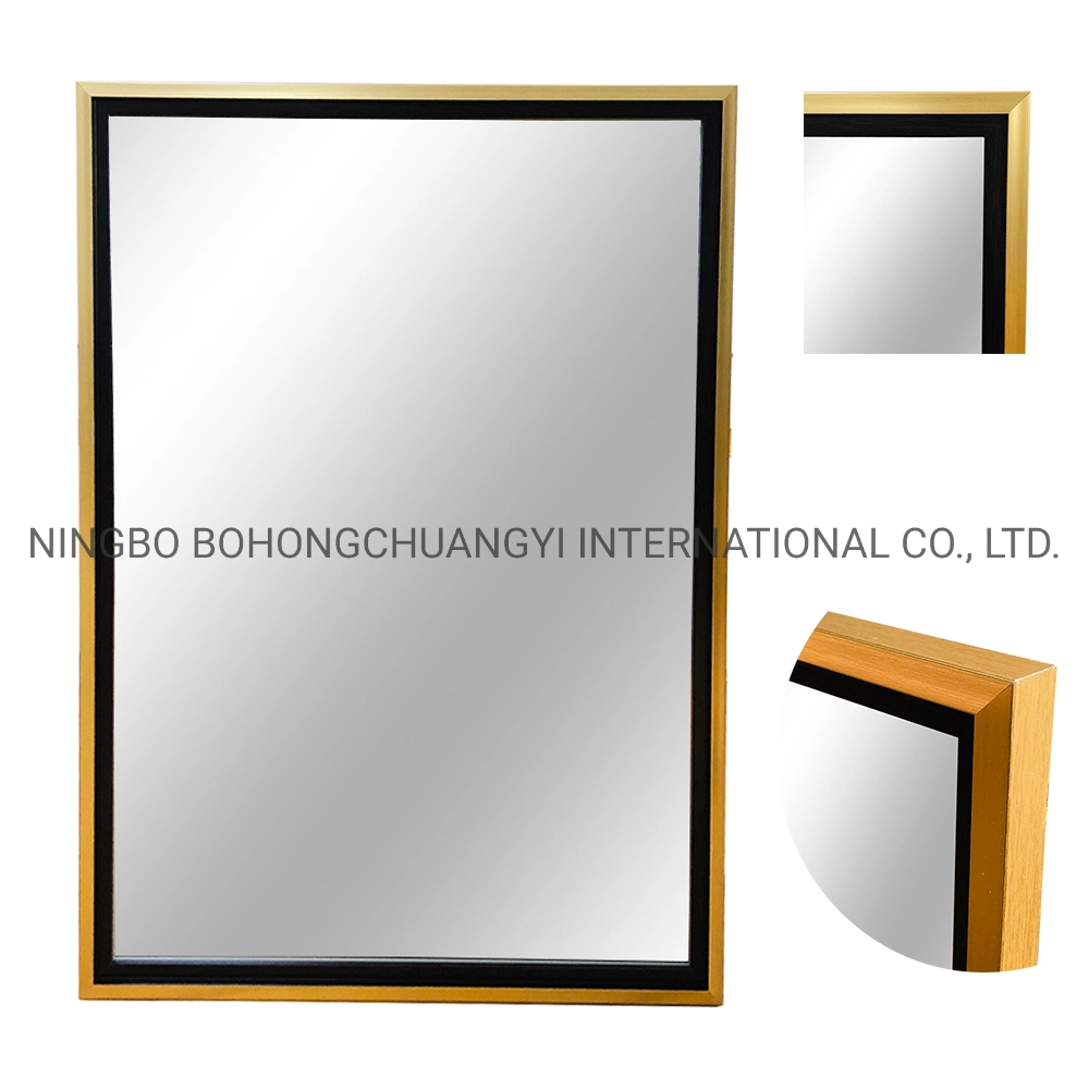 Wholesale New Customize Plastic Decorative Wall Mirror Bathroom Glass Mirror for Home Decoration