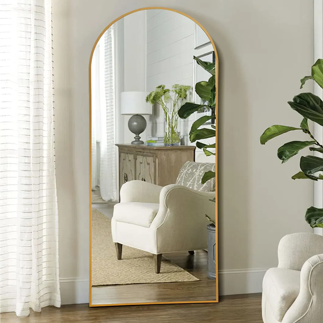 Modern European Extra Large Arch Full Body Length Floor Mirror