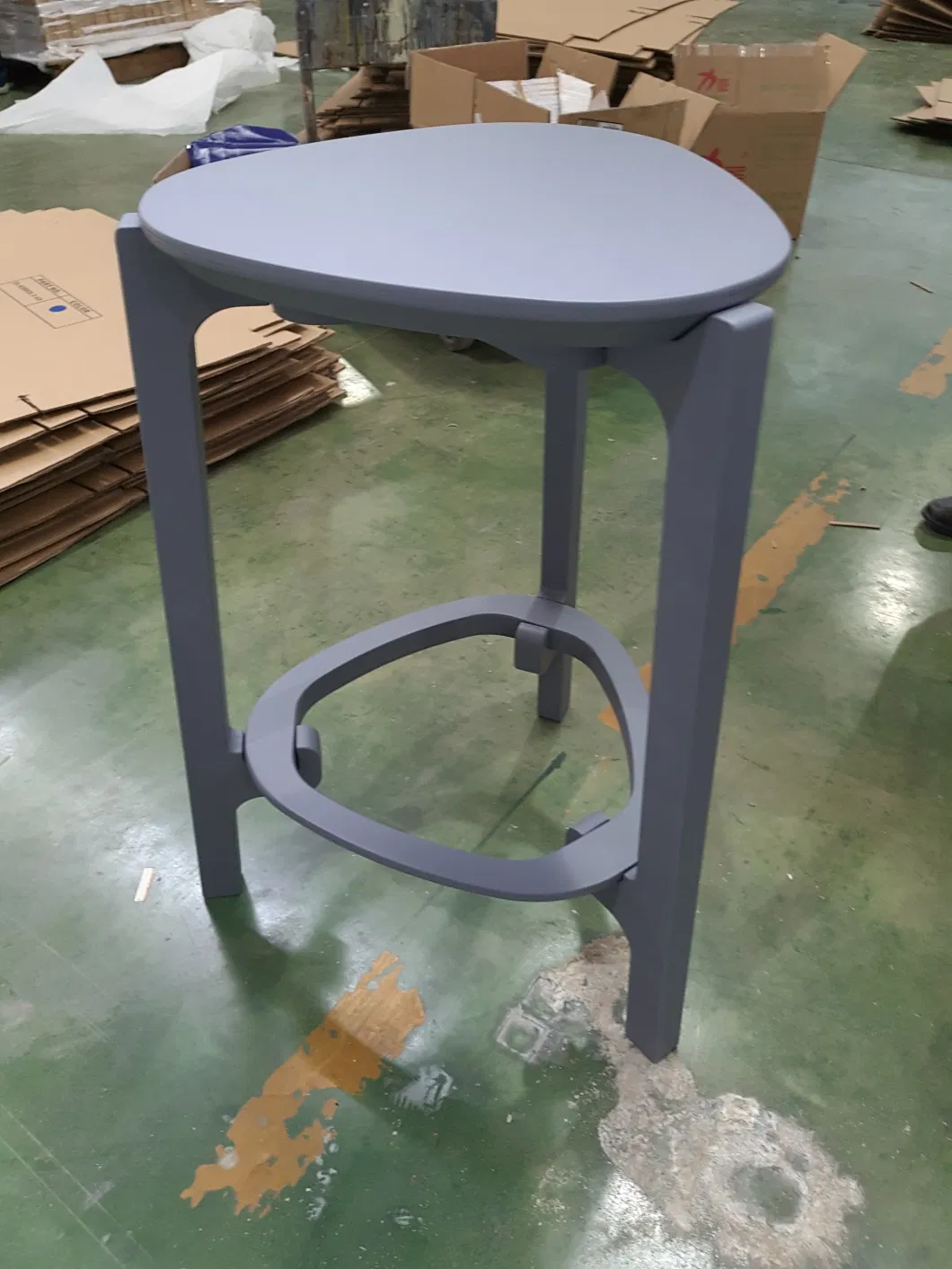 Plywood Small Stool Chair Wood Bar Stool for Home Living Room Furniture