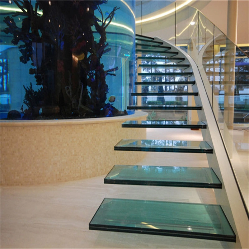 Safety Tempered Glass Customize Sandwiched Laminated Glass Shower Doors Installation Fabric Laminated Glass