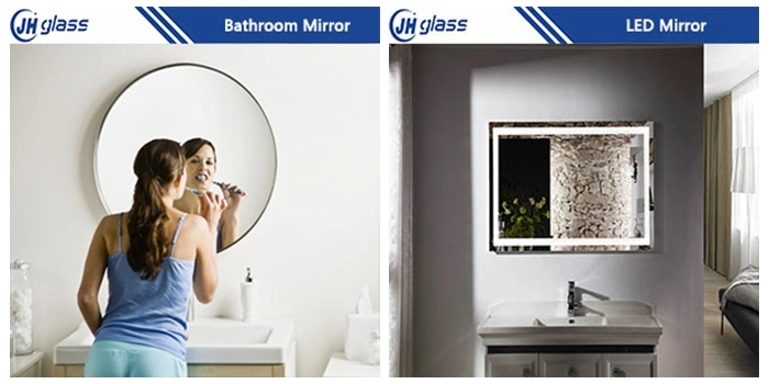 Bathroom Furniture Kitchen Wall Mounted Medicine Lighted LED Mirror Cabinet Hotel with Aluminum Structure