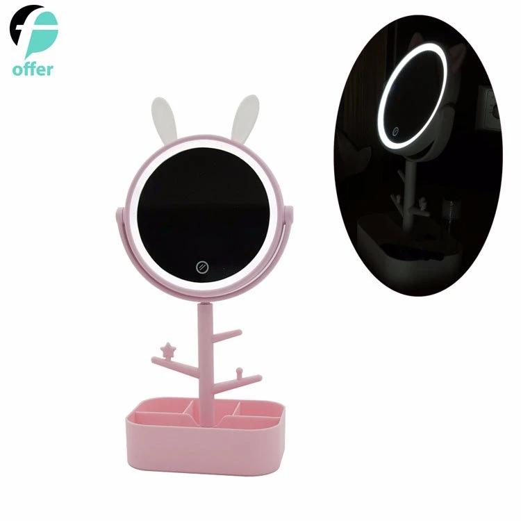 LED Vanity Makeup Mirror with Lights Table Lamp &amp; Cosmetic Mirror