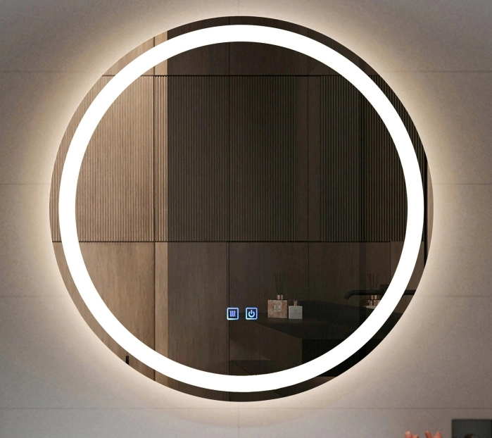 Illuminated LED Bathroom Mirror with and Demister Pad