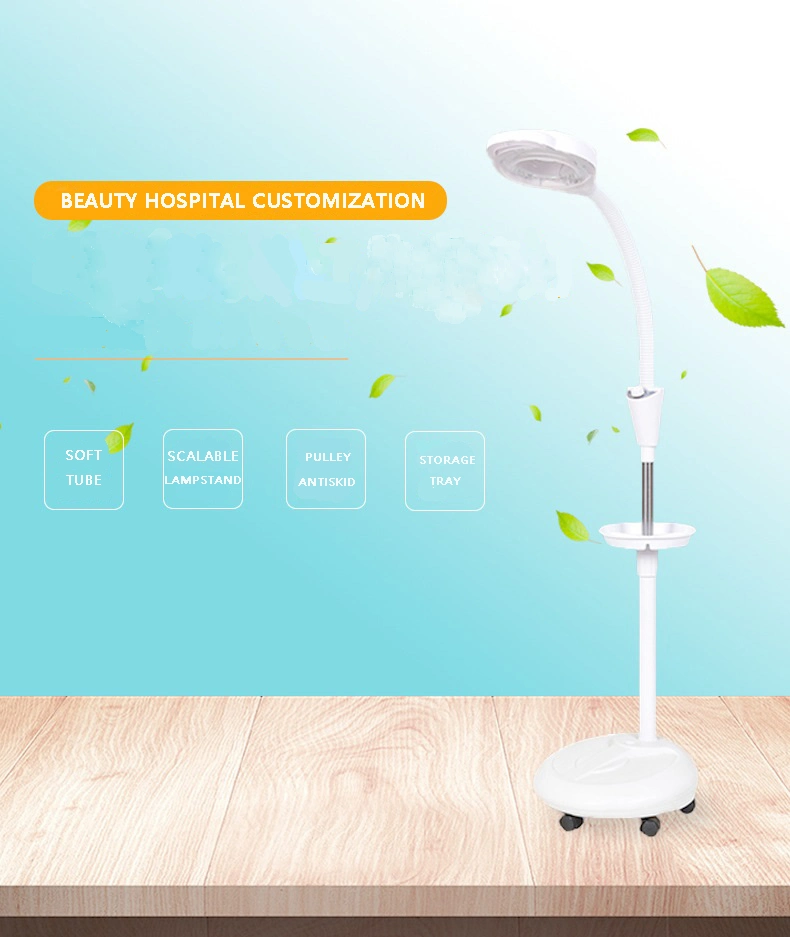 8X Magnifying Lamp 24W Dimmable LED Cool Light Flexible Length for Makeup Tattoo Eyelashes Beauty Salon LED Light