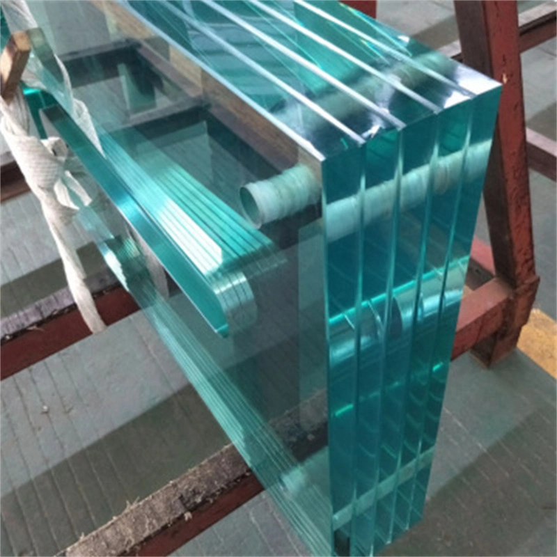 Safety Tempered Glass Customize Sandwiched Laminated Glass Shower Doors Installation Fabric Laminated Glass