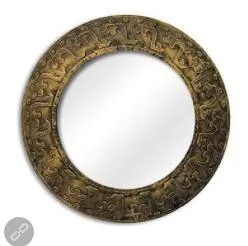 3-6mm Golden/Bronze/Dark Beautiful Antique Mirror with Single/Double Coated for Bathroom and Wall