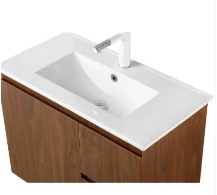 New Bathroom Cabinet Wall Mounted Vanity Unit with Ceramic Basin