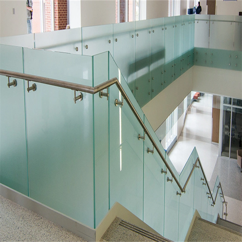 Safety Tempered Glass Customize Sandwiched Laminated Glass Shower Doors Installation Fabric Laminated Glass