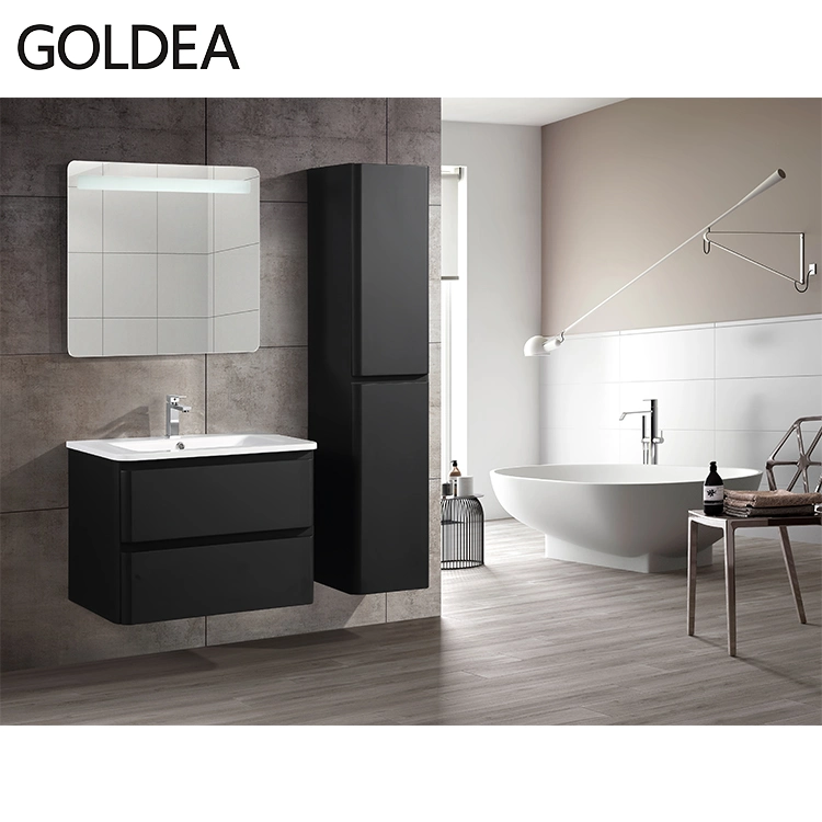 New Modern Vanity Wholesale Vanities Mirror Basin Cabinet Wooden Bathroom Hot Sale