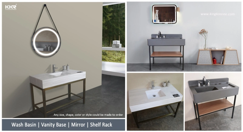 Trendy Modern Luxury Bathroom Ware LED Bathroom Mirror