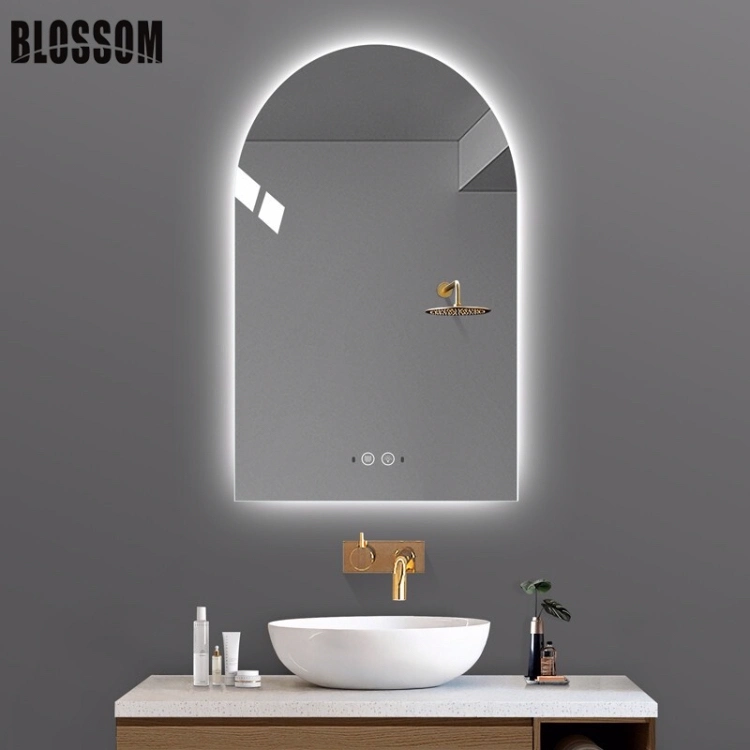Warm Light Illuminated LED Lighting Bathroom Makeup Cosmetic Mirror