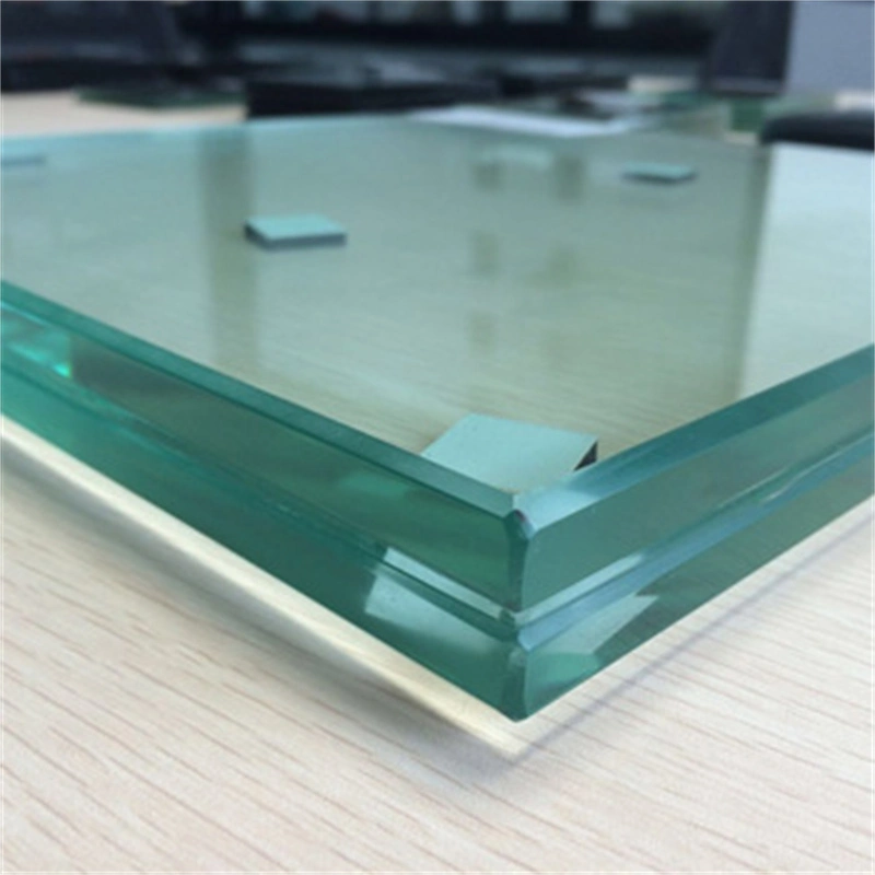 Safety Tempered Glass Customize Sandwiched Laminated Glass Shower Doors Installation Fabric Laminated Glass