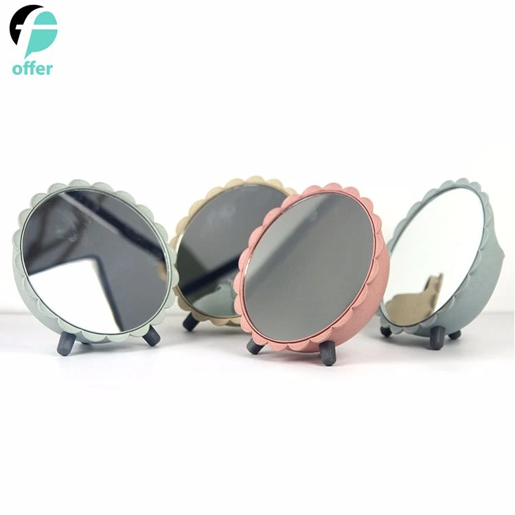 Acrylic Cute Bow Storage Box Makeup Cosmetic Mirror