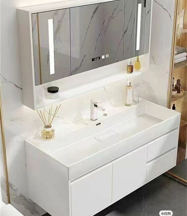 Customize Modern Style Simple Design Luxury Storage Smart Bathroom Cabinet