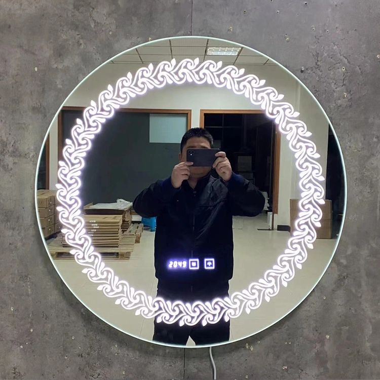 3 Color Design Smart Wall Makeup Sliver Home LED Bathroom Mirror