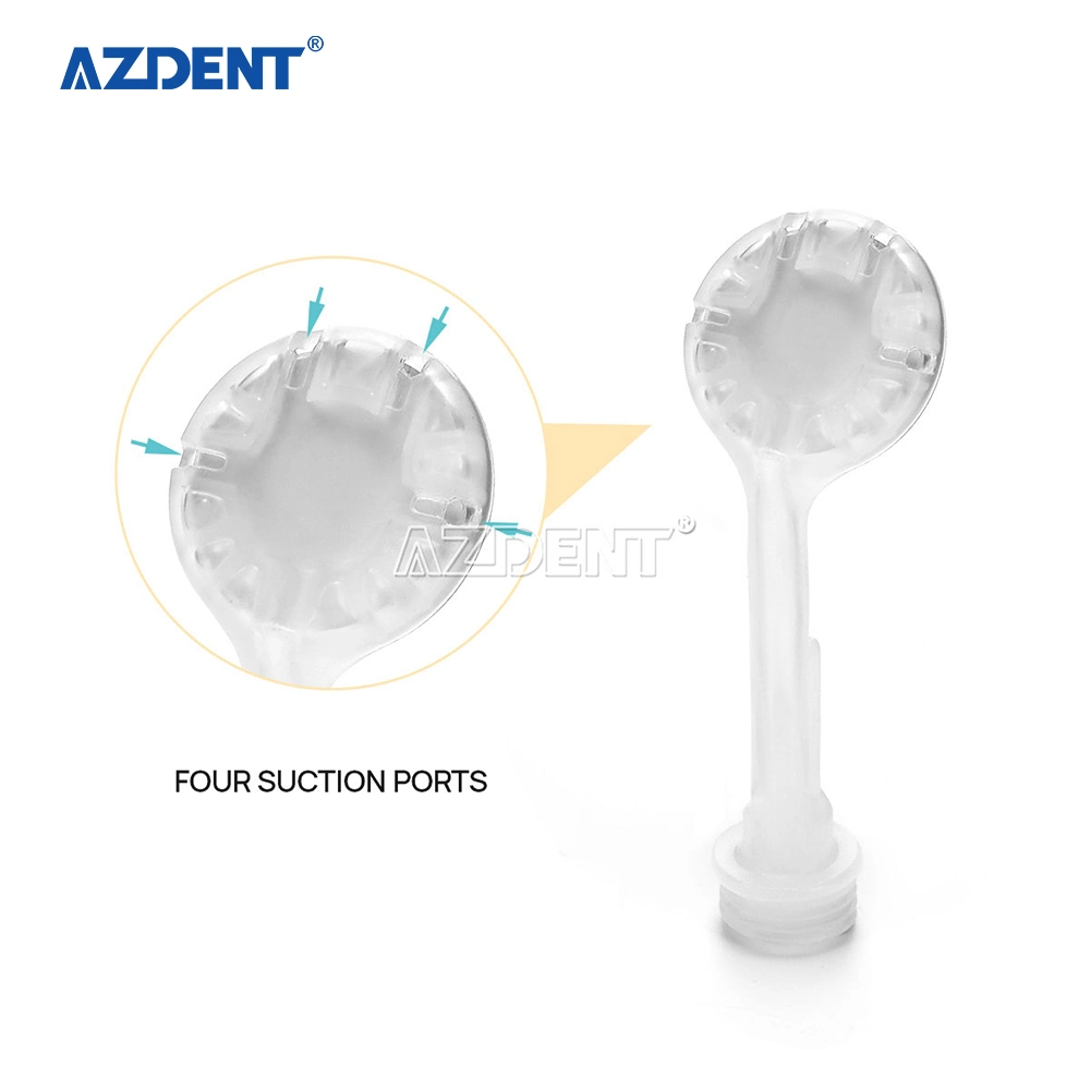 New Design Disposable Plastic Dental Anti-Fog Mouth Mirror with Saliva Suction