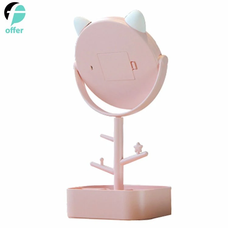 LED Vanity Makeup Mirror with Lights Table Lamp &amp; Cosmetic Mirror