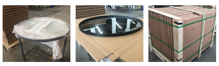 Black Arched Mirror, 33&quot; X 31&quot;, Black Arch Mirror D&eacute; Cor Mirror, Black Mantle Mirror for Fireplace, Dresser Mirror for Bedroom - Wide Arched Bath