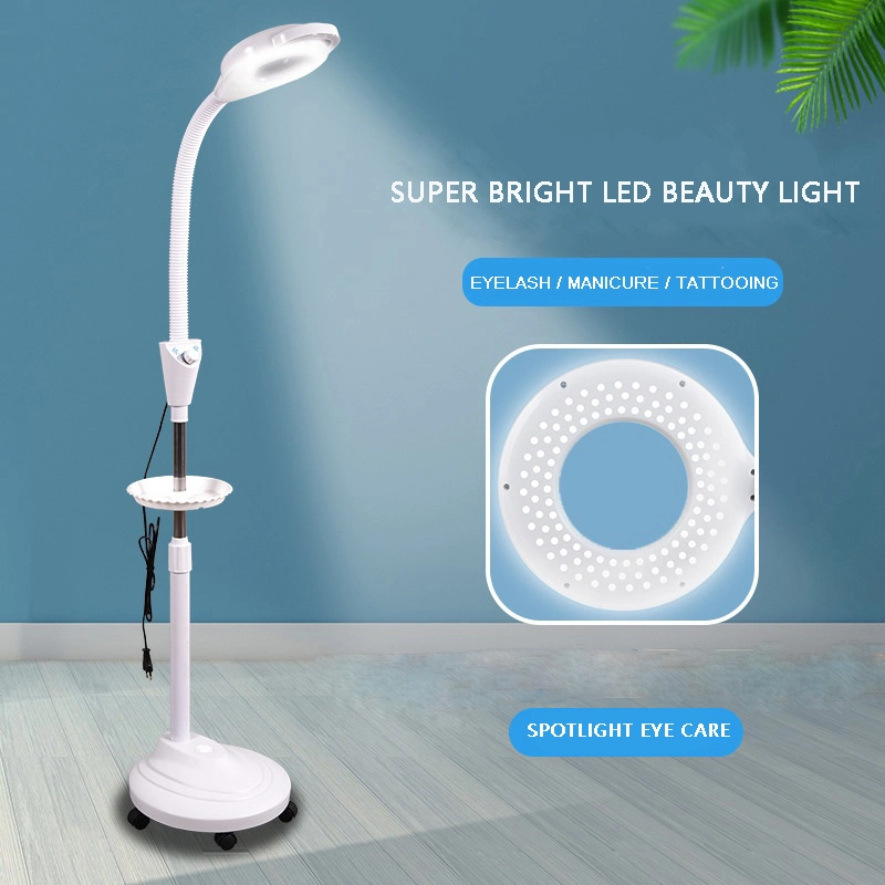 8X Magnifying Lamp 24W Dimmable LED Cool Light Flexible Length for Makeup Tattoo Eyelashes Beauty Salon LED Light