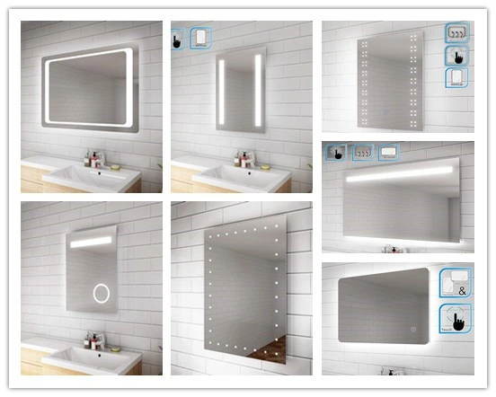 500*700*35 mm Rectangular Designer Bathroom Wall Mirror Bathroom Mirrors with Anti-Fog Function