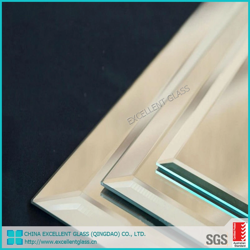 5mm 6mm Copper Free Silver Mirror Exposy Paint Wall Mirror Bathroom Mirror, Building Glass